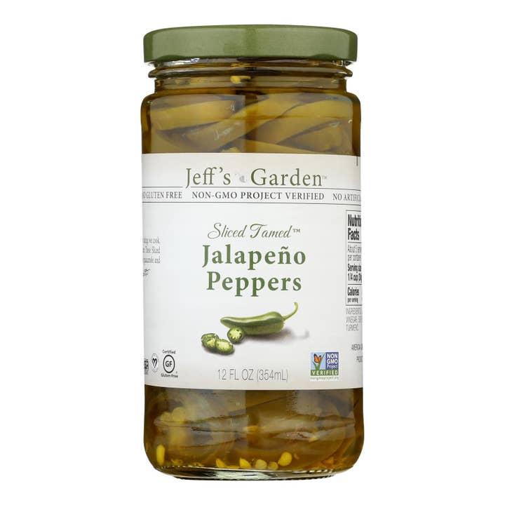 Everyday Supply Co - Wholesale Pickled Vegetables - Jeff's Natural Jalapeno Peppers - Case of 6 - 12 Oz