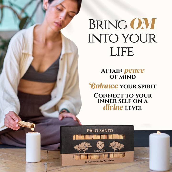LotsOfZen – wholesale Smudge stick – Palo Santo Wood Sticks (20 Pack)