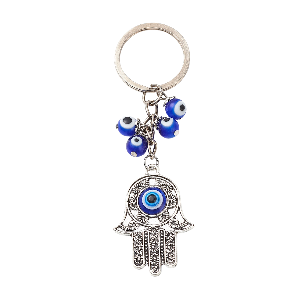 VIE – wholesale Keychain – Unisex – Evil Eye Hamsa Hand Keychain1