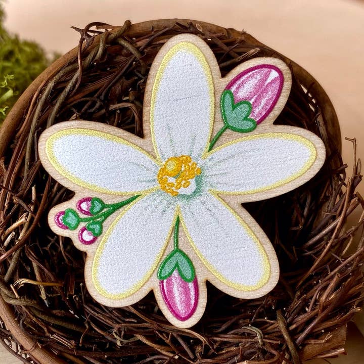 Lemon Blossom Pin for wholesale by ActivateAngel