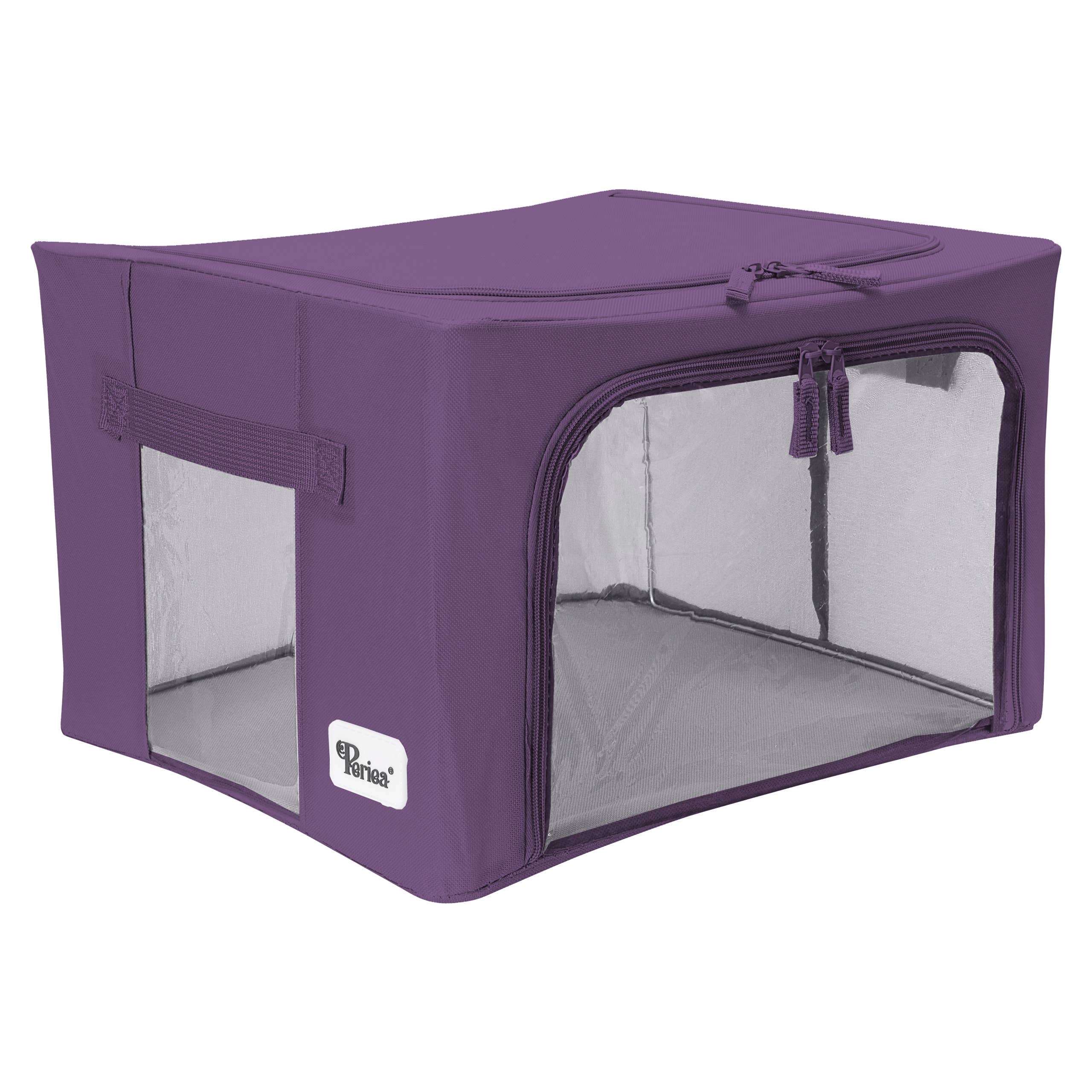 Periea - Vente Bacs de rangement - Periea Beau – Bac de rangement pliable avec structure métallique46