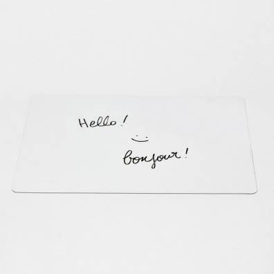 Ferflex - Wholesale Stationery/Notecard Set - White magnetic slate - 29x40cm