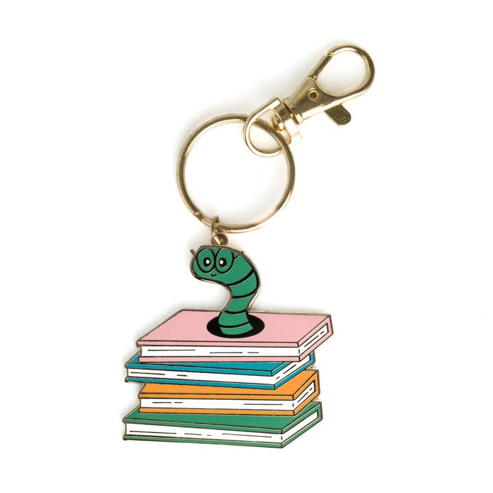 Chaveiro Bookworm por atacado de Bona Fide Bookworm