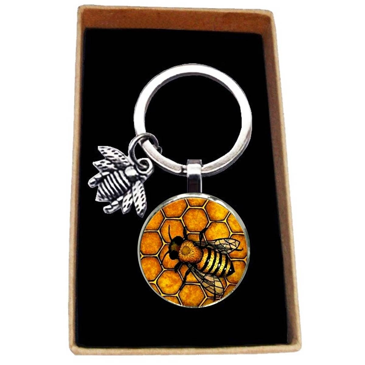 Bassin And Brown – wholesale Keychain – Unisex – Bee Keyring- Black And Yellow7