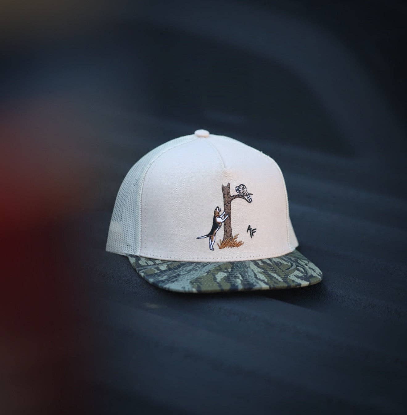 American Fetcher - Wholesale Trucker Hat - Unisex - Coondog - Tree Stand1