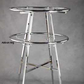 Specialty Store Services - Vente Présentoir – vêtements - Portant à vêtements rond de 36 po - Hauteur réglable0