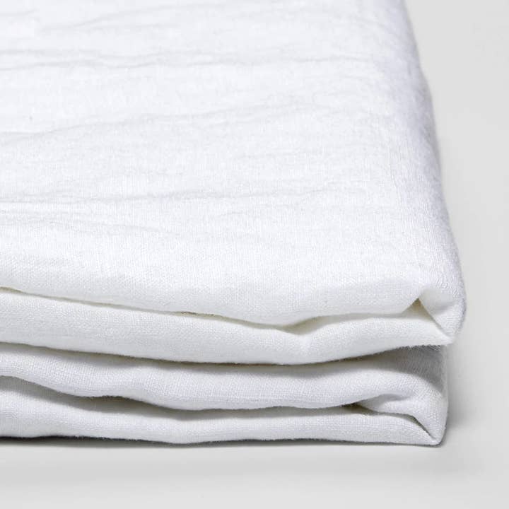 Bedlam - Wholesale Sheet Set - Vintage White - Flax Linen Sheet Set