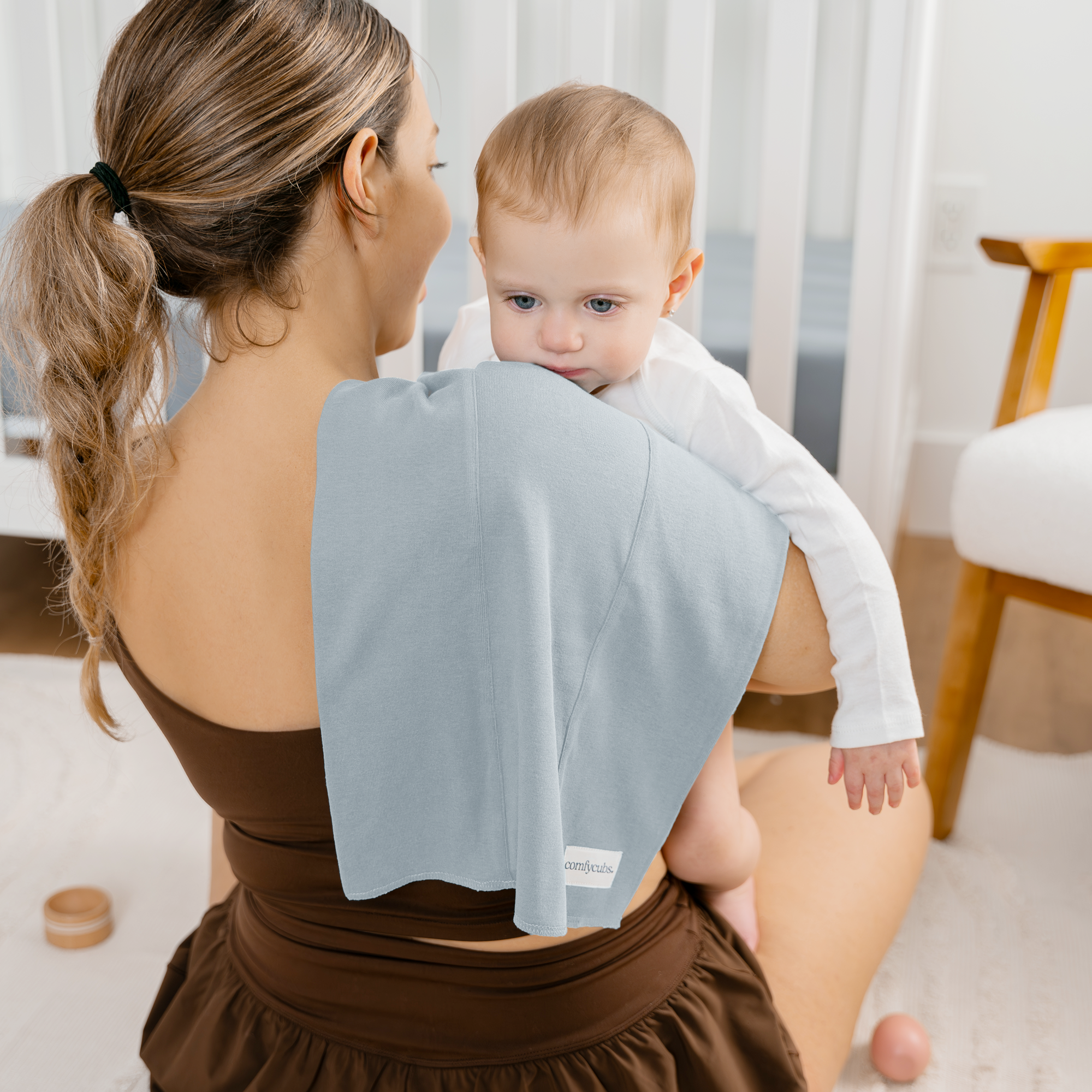 Comfy Cubs - Wholesale Burp Cloth - Baby - Baby Burp Cloths Set, Large 6-Layer, 100% Cotton Comfy Cubs57