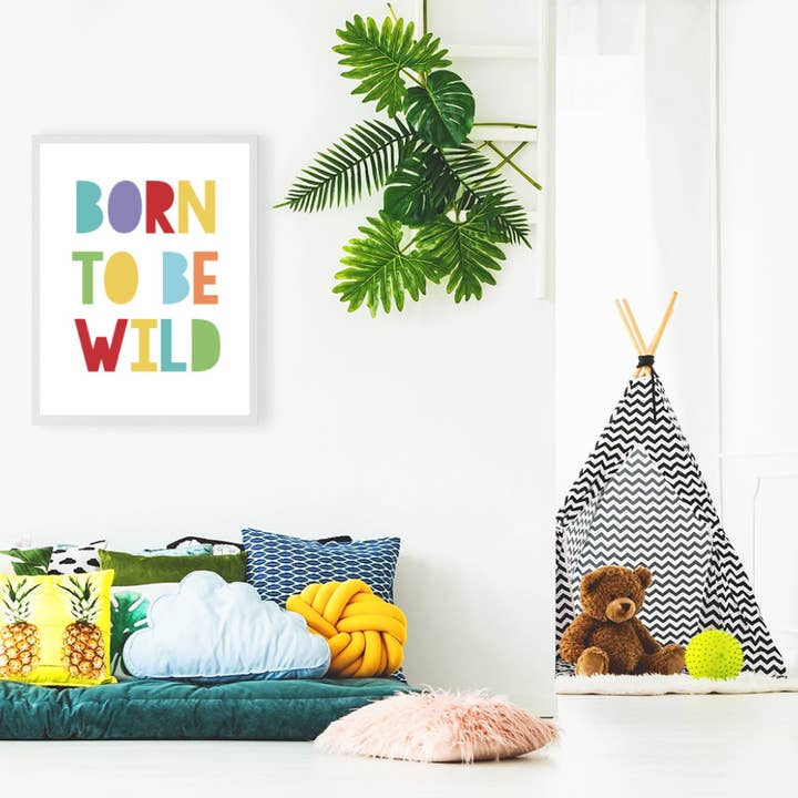Creative Monsoon - Wholesale Art Print - Kids & Baby - Born To Be Wild Print2
