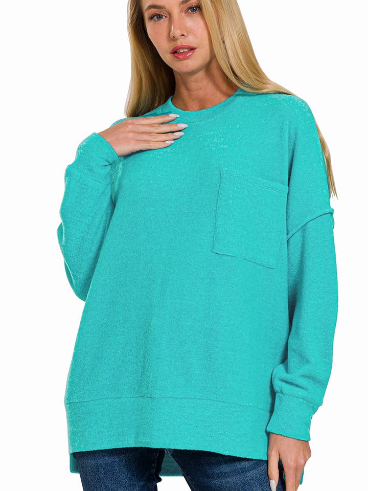 ",,,,.....Brushed Melange Drop Shoulder Oversized Sweater and other Purchase Wholesale oversized sweater. Free Returns & Net 60 Terms on Faire trending on Faire.