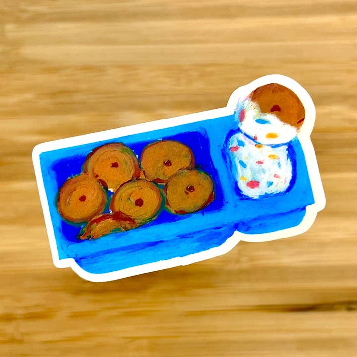 Dunkaroos | Vinylklistermärke för wholesale av Janine Payne Illustrations
