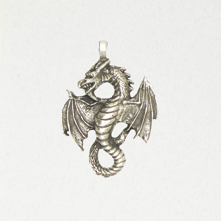 Nirvana – Engroshandel Vedhæng/charm – Celtic Pewter Vedhæng Halskæde - Keltisk Drage