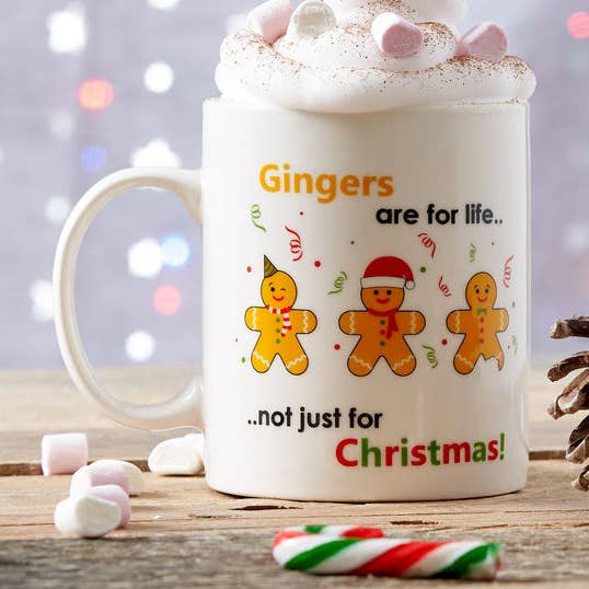 Gingers are for Life, Not Just for Christmas - Mug pour la vente par The Twiddlers