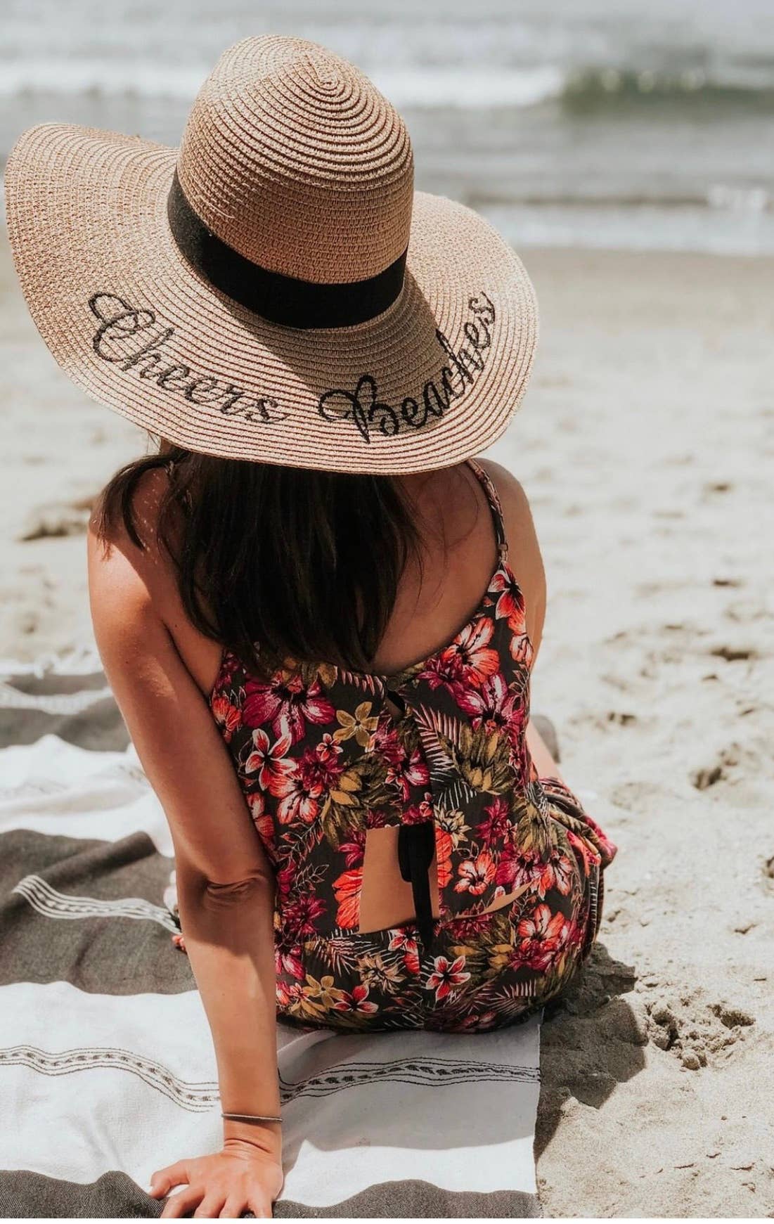 Bronzeado Chapéu de Sol Flexível Cheers Beaches - Tan para venda a revendedores na Faire9