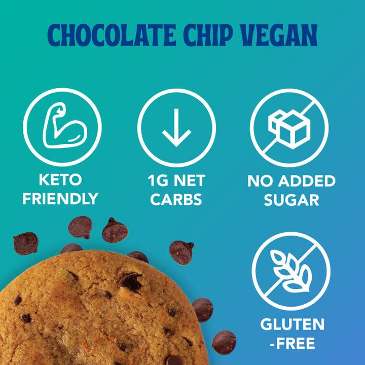 ChipMonk Baking - Wholesale Cookie - Chocolate Chip Keto Cookie (Vegan)3