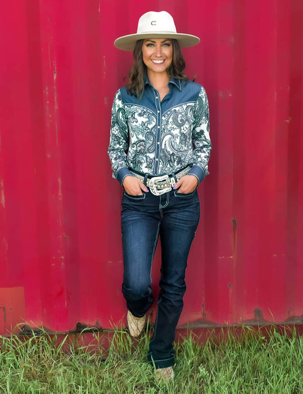 Dark Wash Boot Stitch for wholesale on Faire5