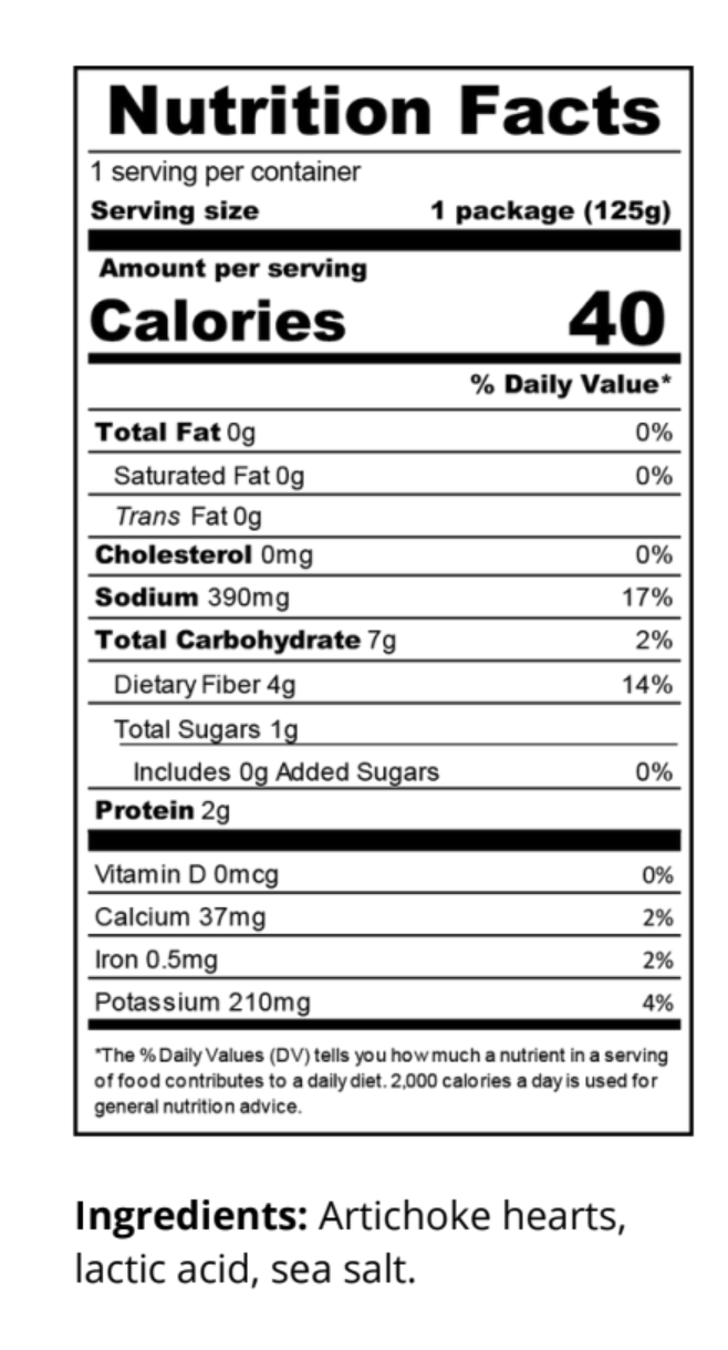 POSHI - Wholesale Canned Vegetables - Poshi - Chopped Artichokes 4.4 oz/10ct2