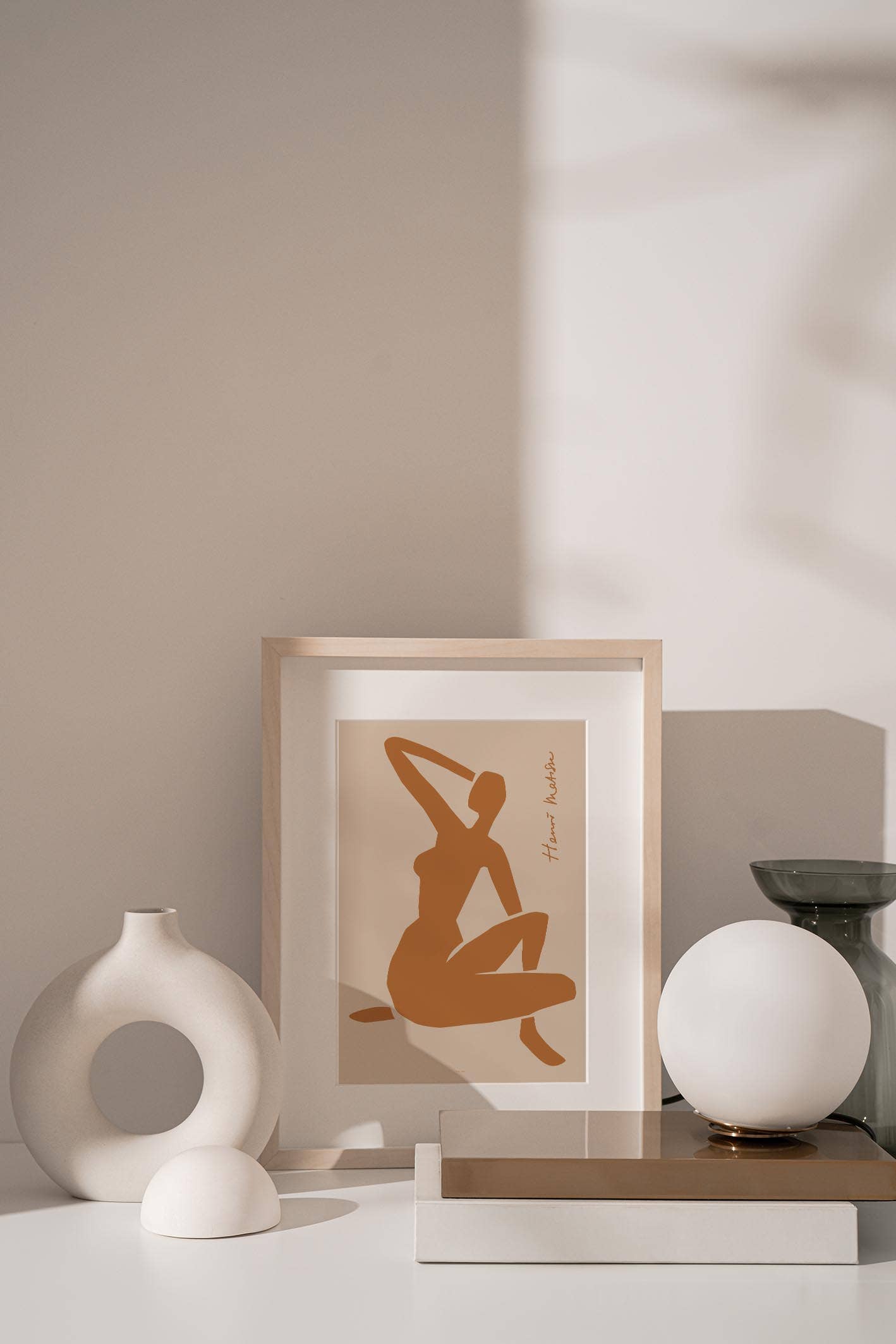 Paper Provision - Wholesale Art Print - Matisse Terra-Cotta Nude Art Print1