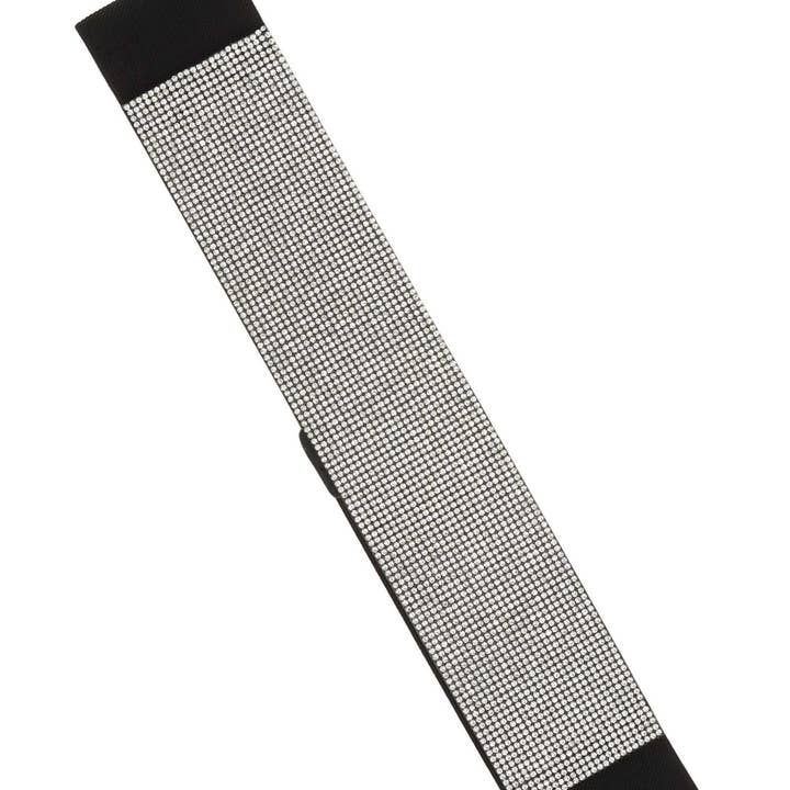 Shop Neighbors - Wholesale Belt - Women's - Full Rhinestone Bar Elastic Belt1