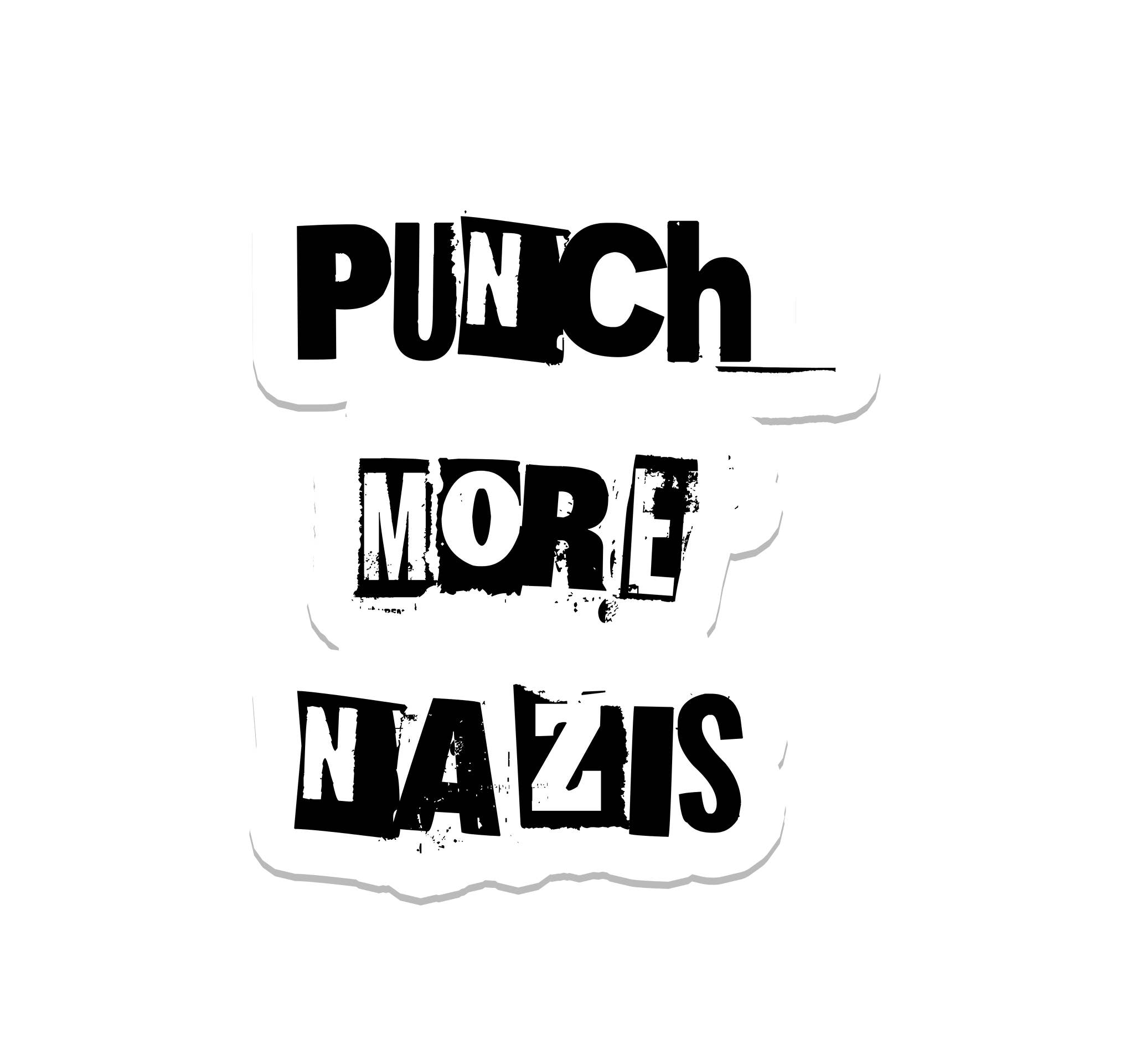 SlapPolitics Stickers - Wholesale Sticker - Meer Nazi's Slaan | Politiek | Waterdichte Bumpersticker