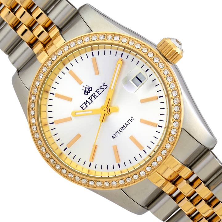 Empress - Wholesale Wrist Watch - Women's - Empress Constance Automatic Bracelet Watch with Date