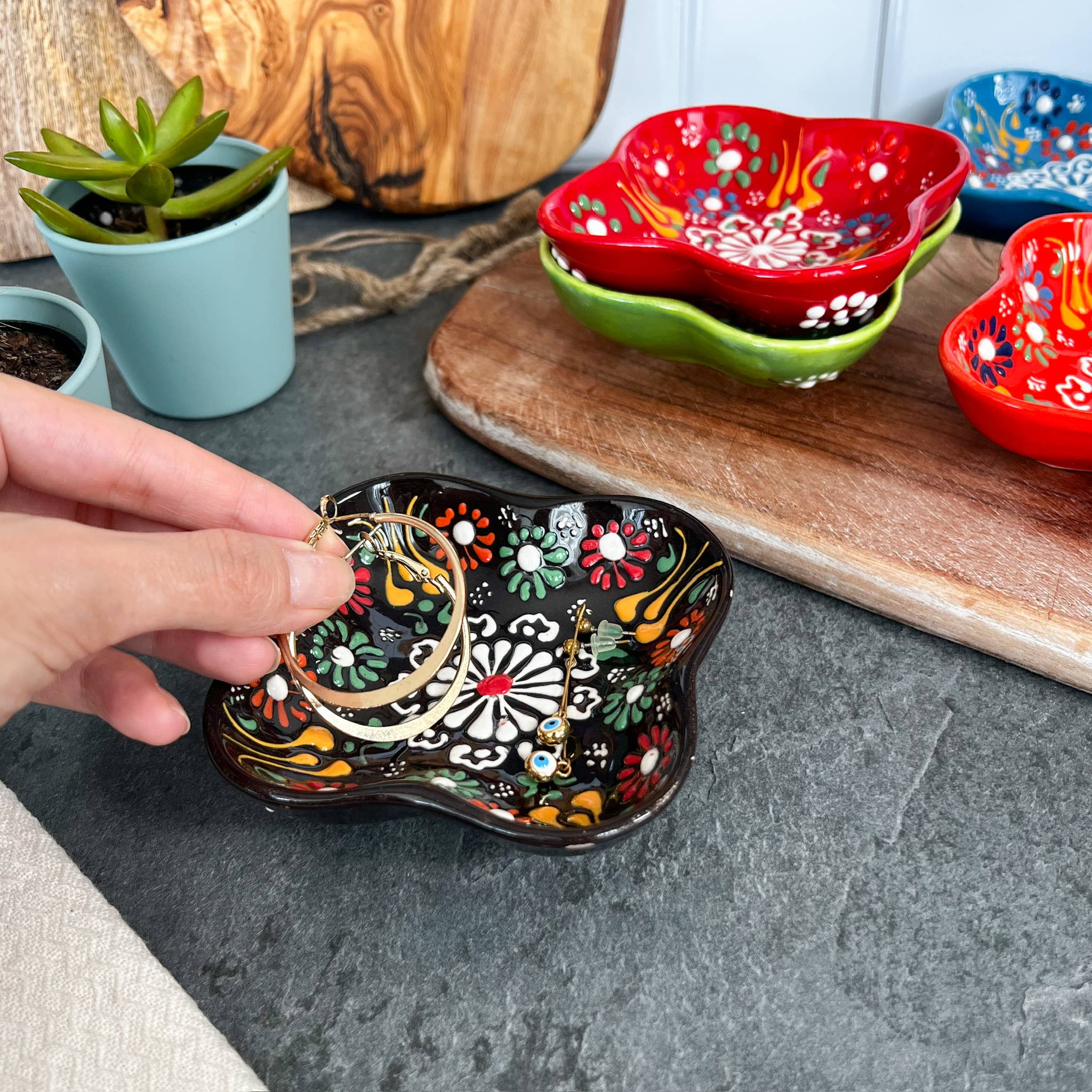 Umays Boho - Wholesale Dinnerware Set - Cute Small Bowls, Handmade Bowls, Tapas Bowls for Condiments3