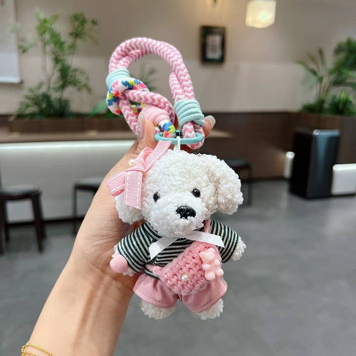 ShieldChic - Wholesale Keychain - Women's - Cute Plush Teddy Bear Keychain4