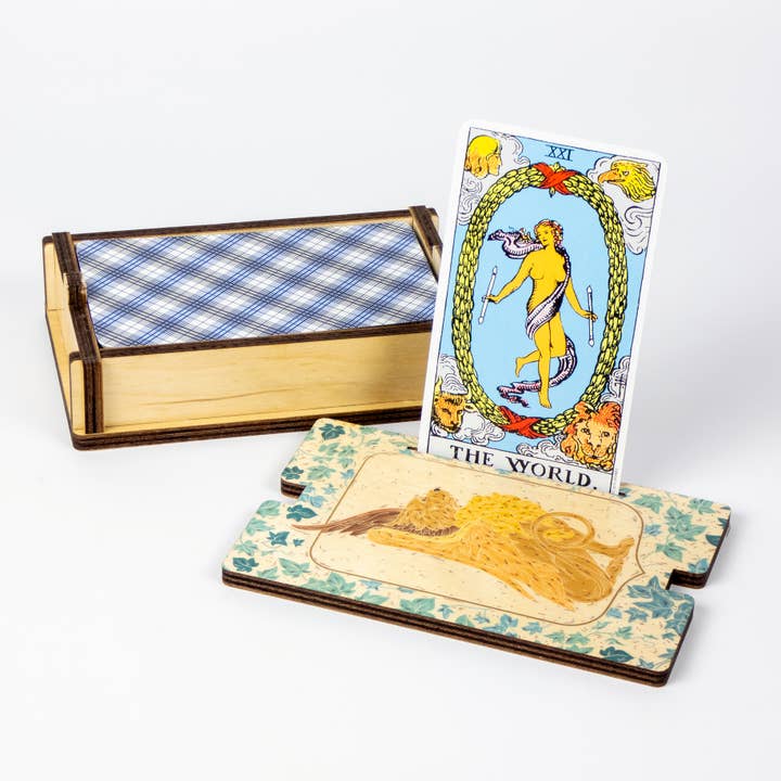 Standish House - Wholesale Tarot cards - Tarot card box & holder, Wooden, unique designs24