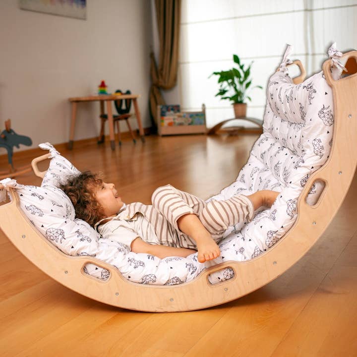 kidodido - Venta al por mayor Juguete de madera - Niños - Parque infantil interior, muebles de sala de juegos para niños2