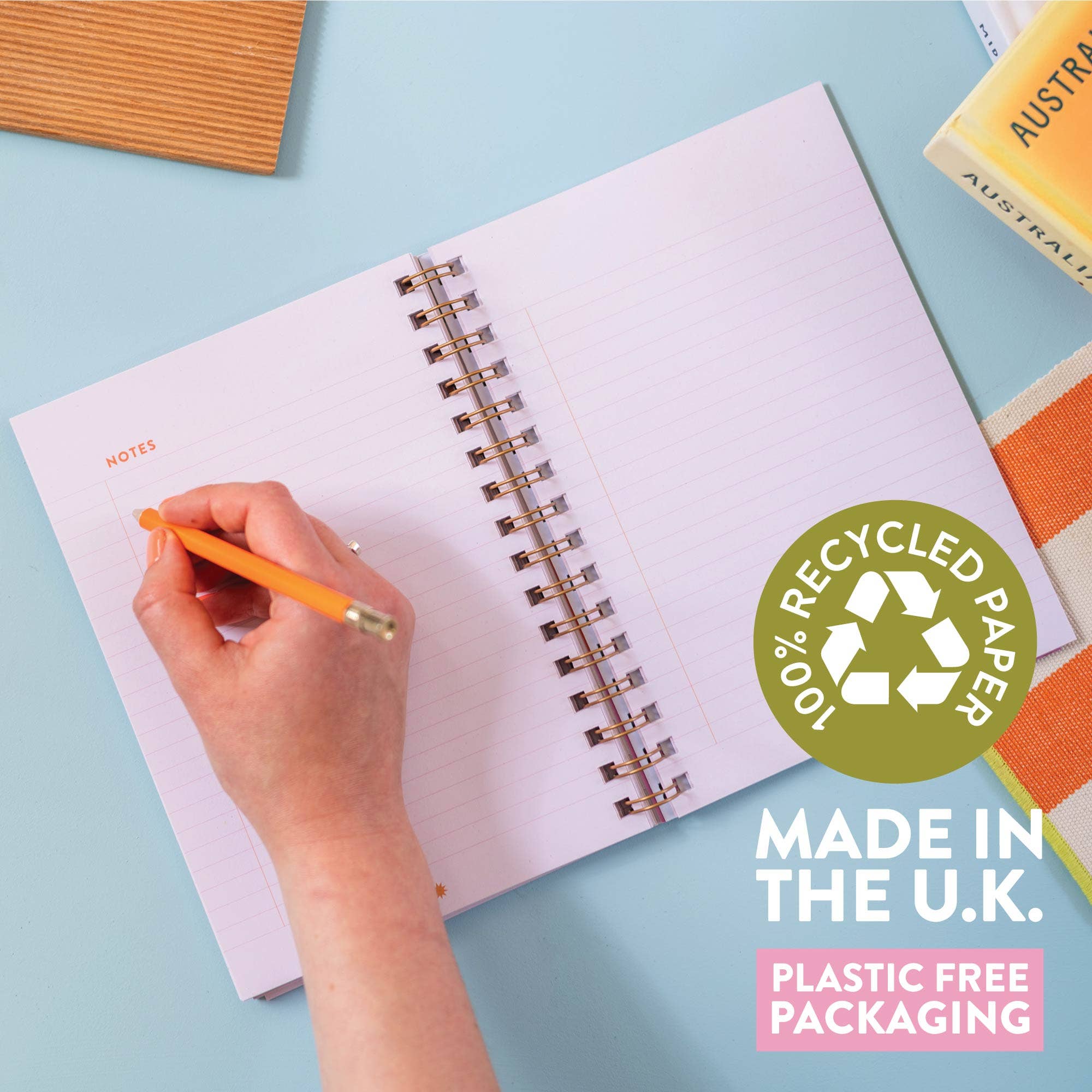 Good Tuesday (Once Upon a Tuesday) - Wholesale Journal/Diary - Recipe Book Journal A5 | Cabana Stripe | Hardcover4