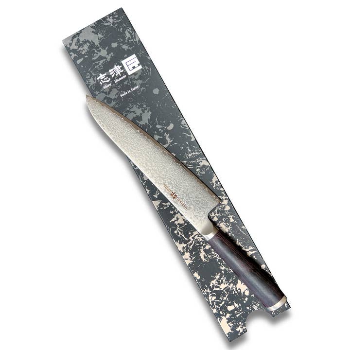 Ginza Steel - Wholesale Kitchen/Utility Knife - Miyako SUS 210mm Gyuto Knife | 33 Layer Damascus Steel Blade – Made in Japan3