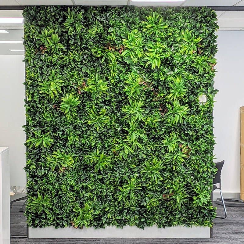 Designer Plants - Wholesale Artificial plant - Sample Panel of Luxury Green Meadows Artificial Vertical Garden (Small Sample) Commercial Grade UV Resistant5