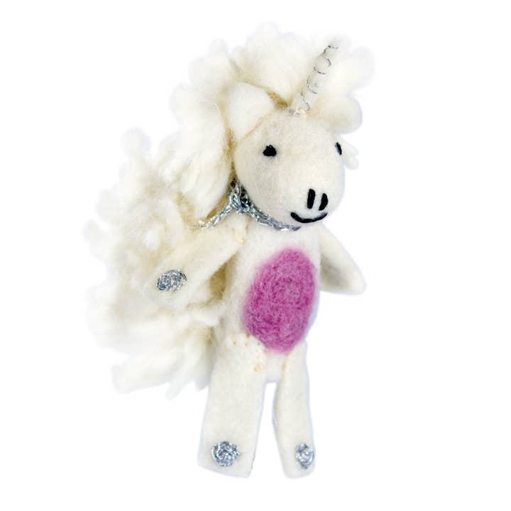 Unicornio Wild Woolie para venta al por mayor de dZi Handmade