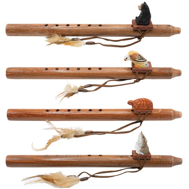 Pawnee Bill’s - Wholesale Musical Instrument - Carved Wooden Animal Flutes