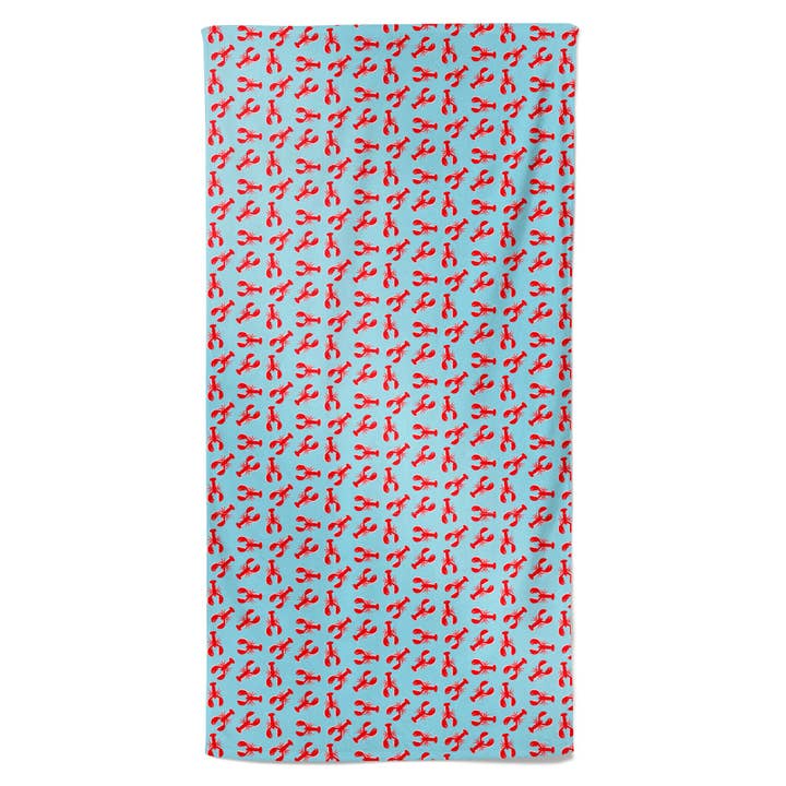 UPF 50 Beach Towel/Wrap - Lobstah Land for wholesale by Salt n Rays