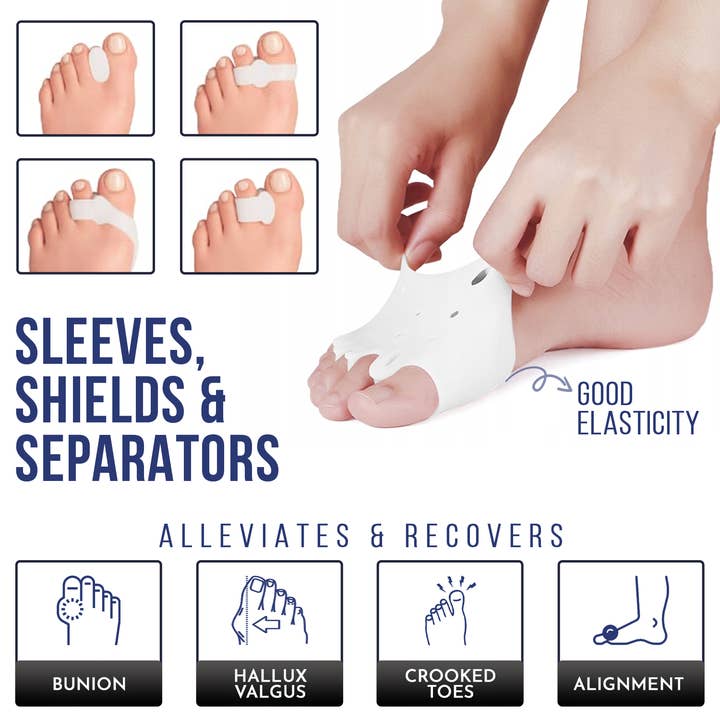10pc Bunion Buddy Foot Care Kit for wholesale by My Wholesale Warehouse