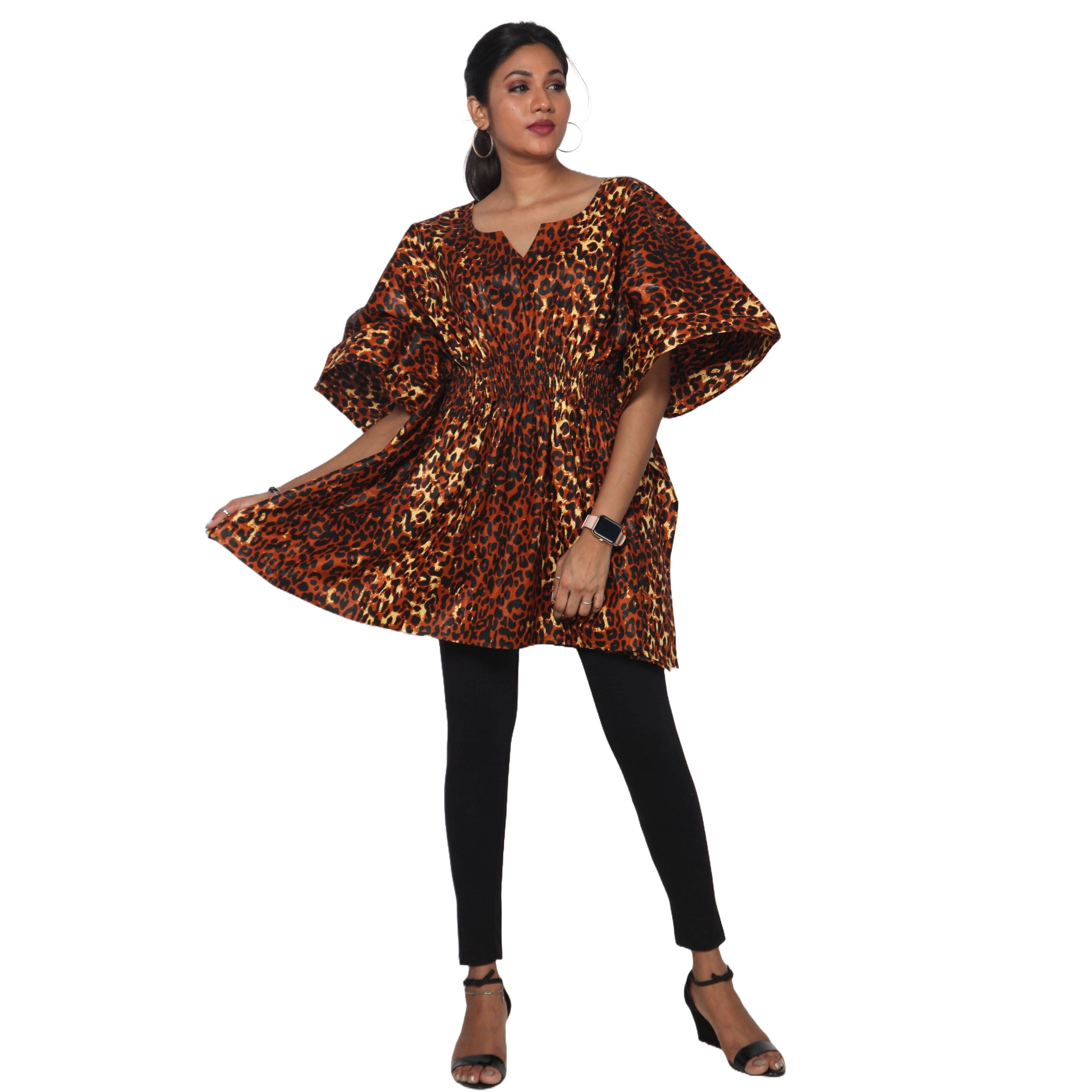 African Stars - Wholesale Kaftan - Women's - Women's Half Kaftan With Elastic Waist -- FI-P1421