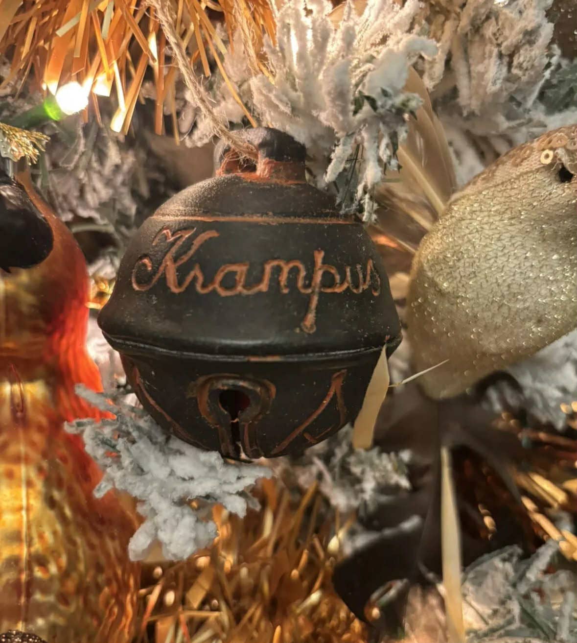 Cryptid Creations - Wholesale Ornament - Krampus movie replica bell