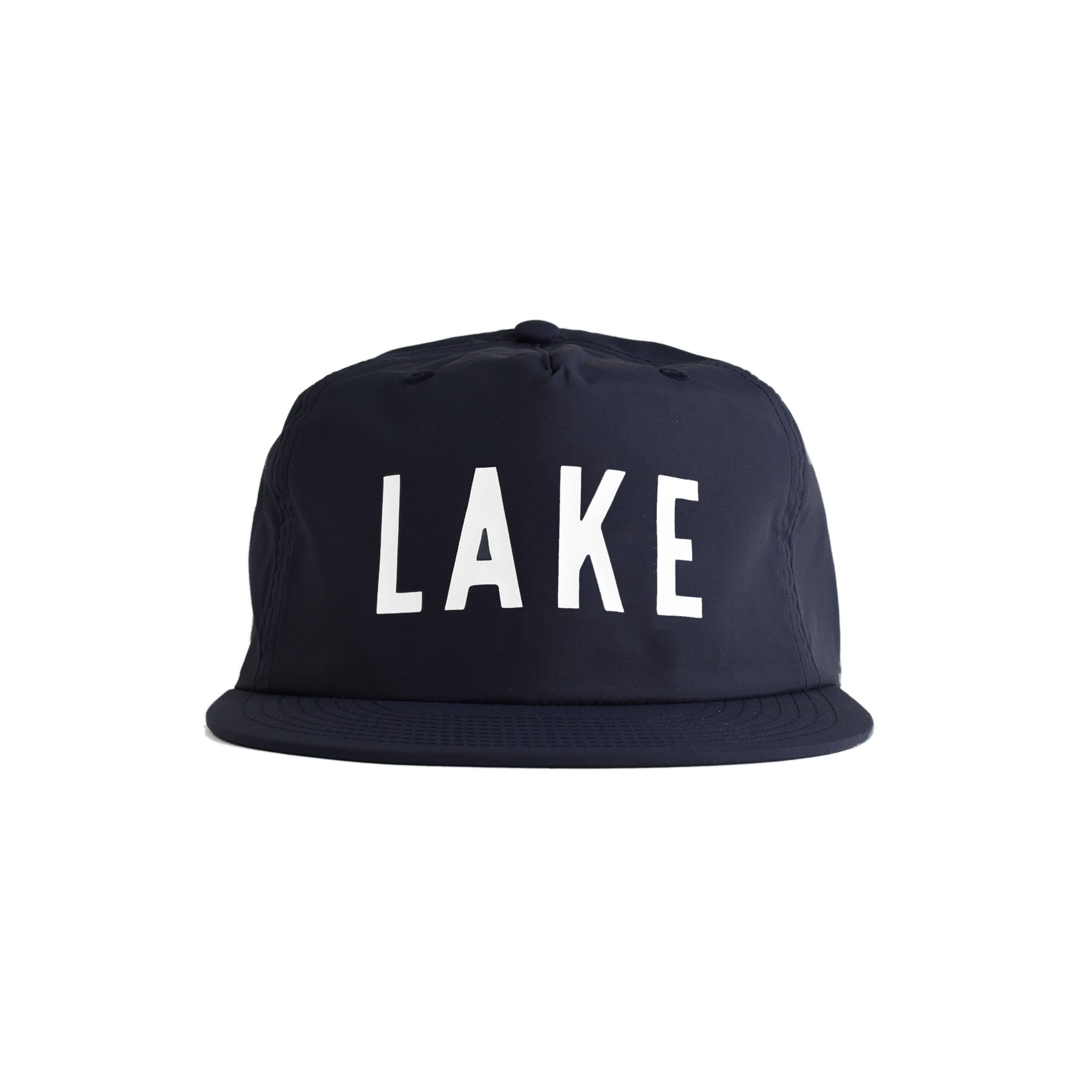 Endless August Supply Co. - Wholesale Flat Brim Cap - Unisex - Lake Recycled Nylon Hat5