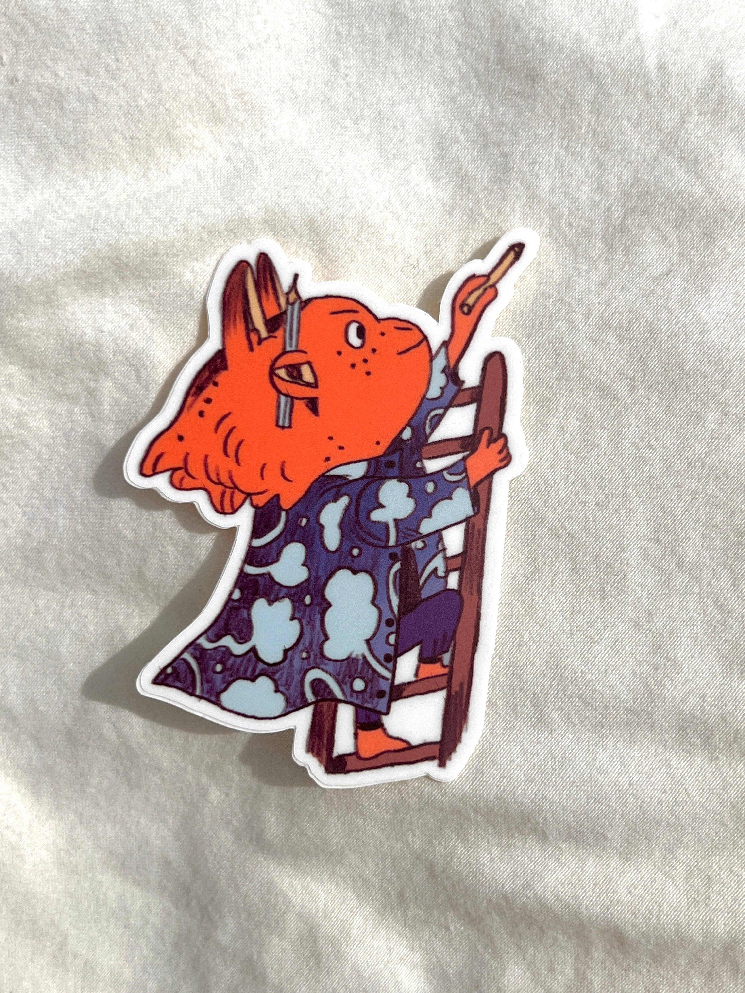 Natalie Andrewson - Wholesale Sticker - The Painter Sticker2