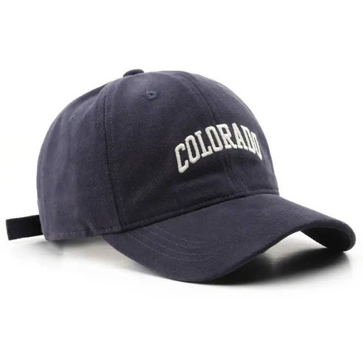 ACCITY - Wholesale Baseball Cap - Women's - Vintage Letter Embroidered Baseball Cap Outdoor_CWAH0500