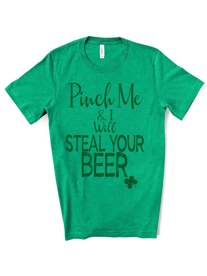 American Threadz Apparel - Wholesale Screen Printed T-Shirt - Women's - Pinch Me Tee