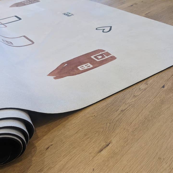 Gugu the Hero - Wholesale Play Mat - Kids & Baby - Natural Rubber Mat Scandi Town Big2