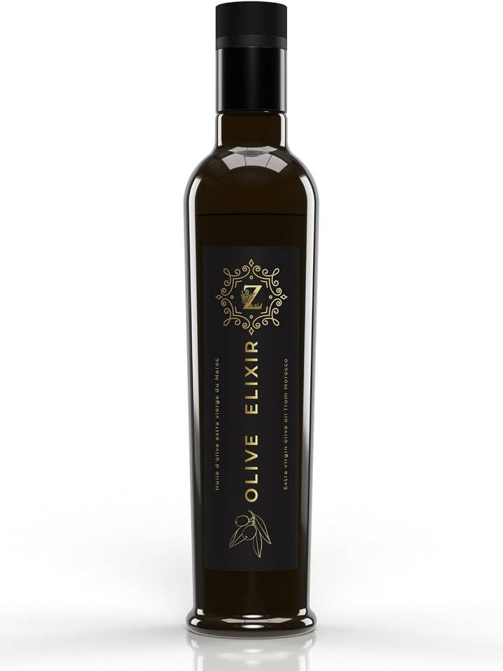 Extra virgin olive oil from Morocco 500ml for wholesale by Zayti L.T.D.M