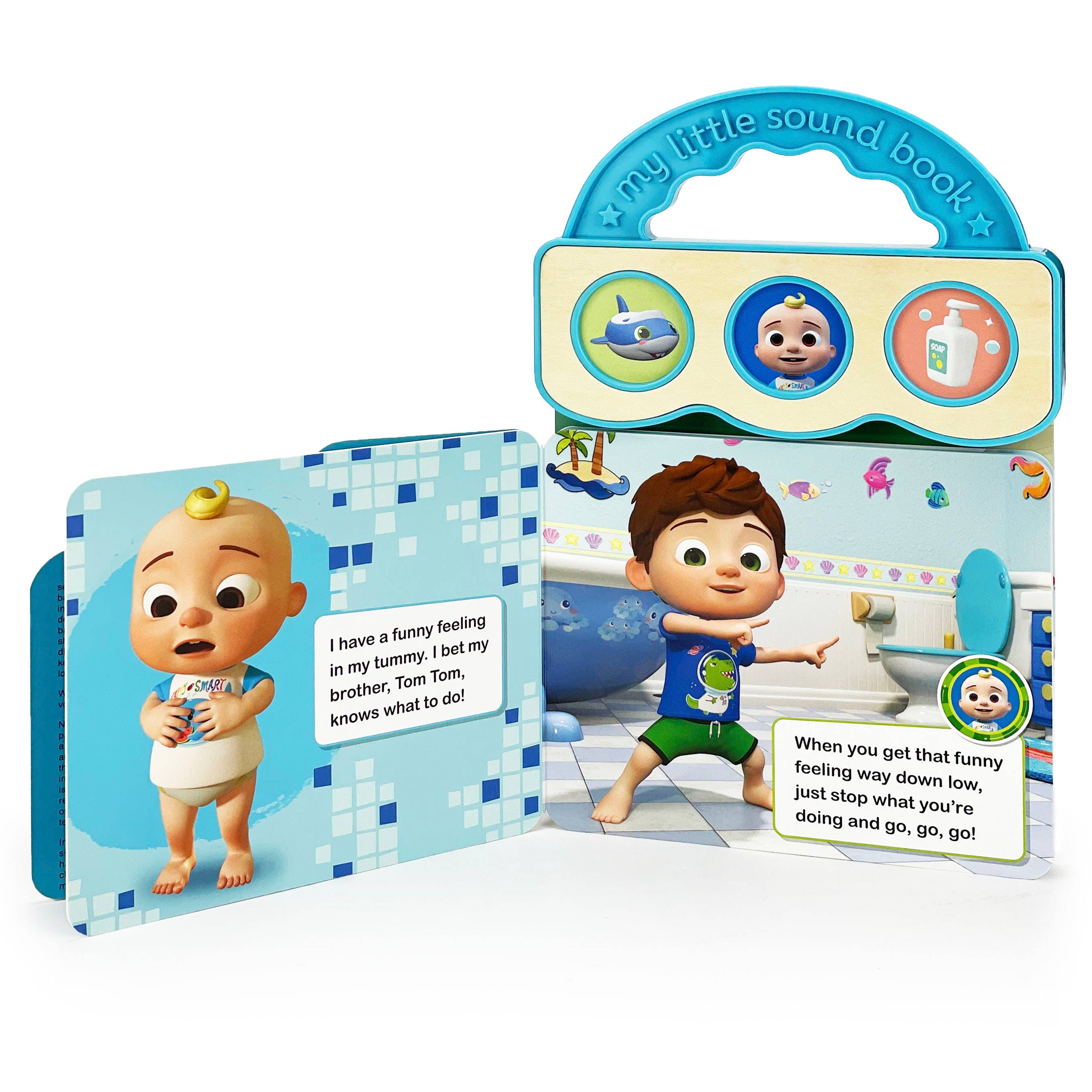 Cottage Door Press - Vente Preschool Book (3-5) - Co-Melon J.J. ' Livre sonore à 3 boutons s Potty Time1