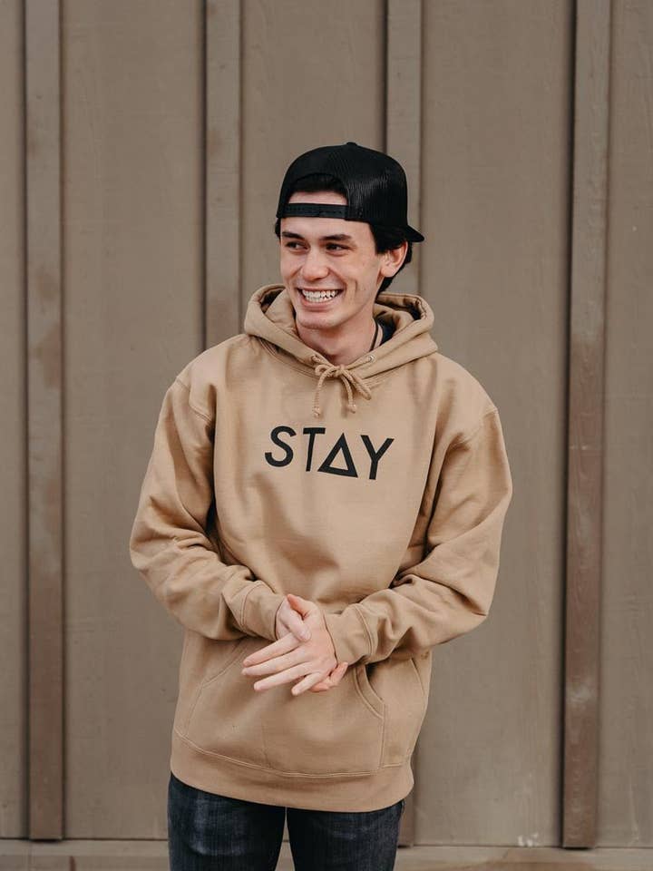 Stay Hoodie - Sandstone for wholesale by STAY®