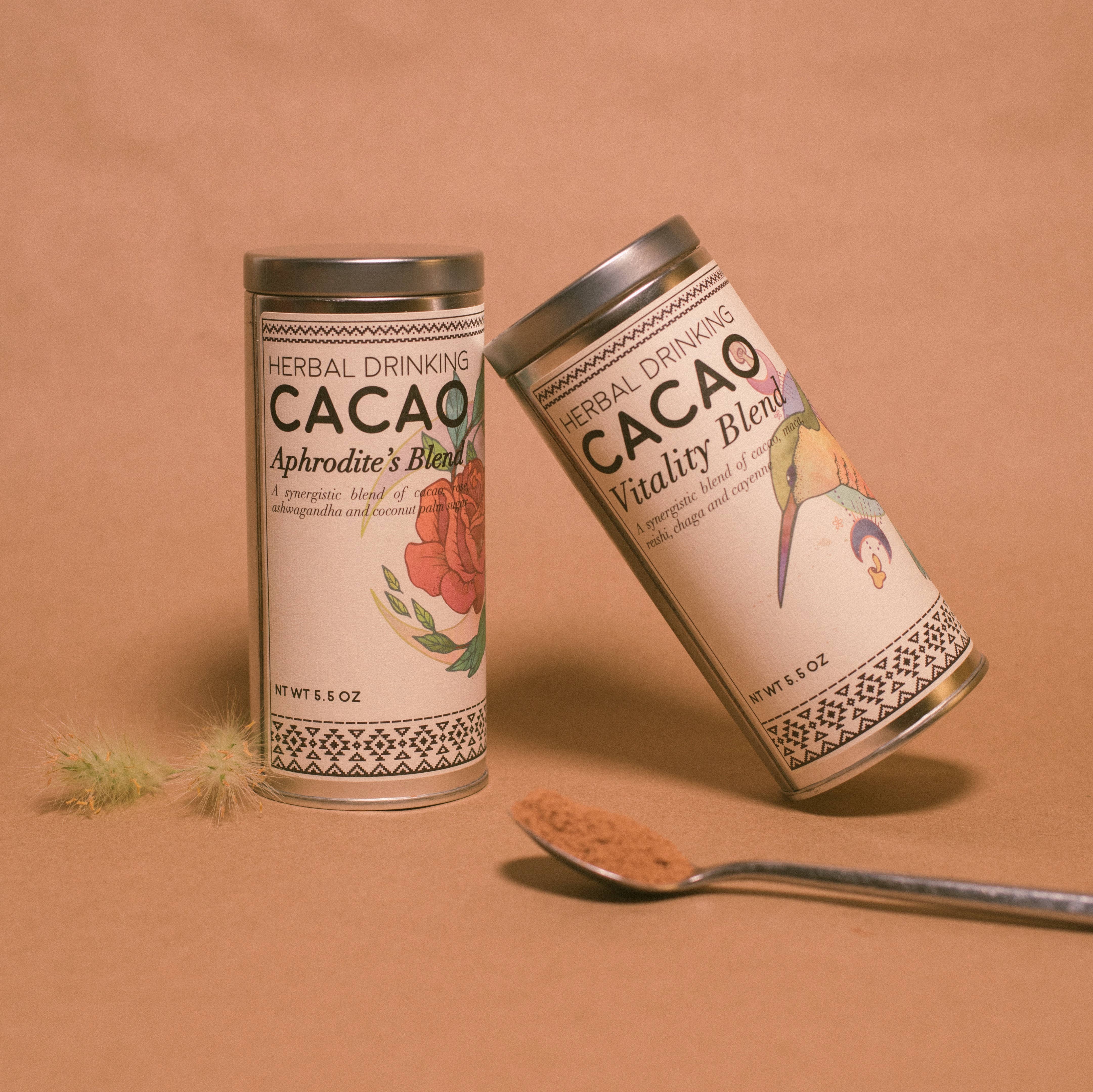 Colibri Healing - Wholesale Health/Detox Tea - Herbal Drinking Cacao Sampler Case - All 3!2