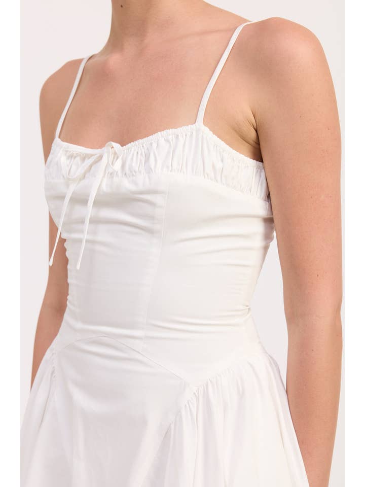 Emory Park - Wholesale Dress - Women's - CORSET BUSTIER MIDI A LINE DRESS1