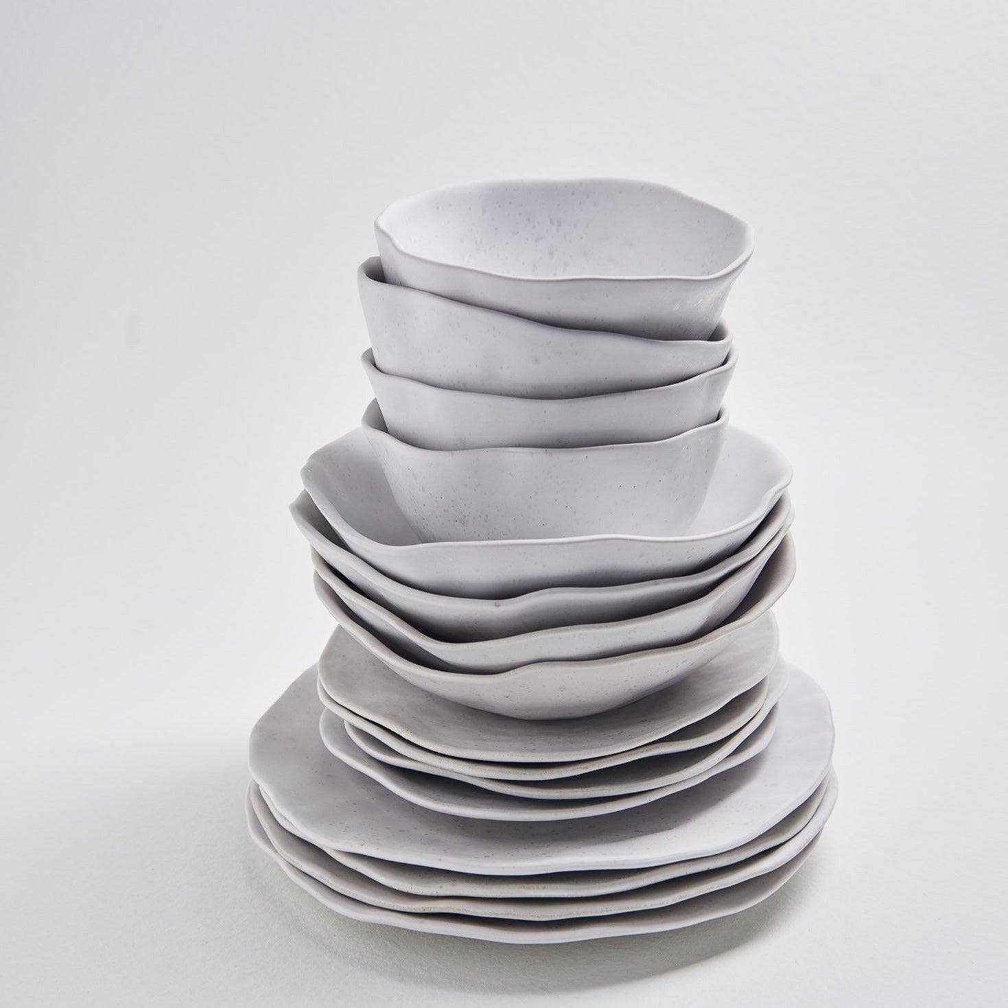 Egg Back Home - Wholesale Salad Plate - Nature Shape White Salad Plate 22cm8