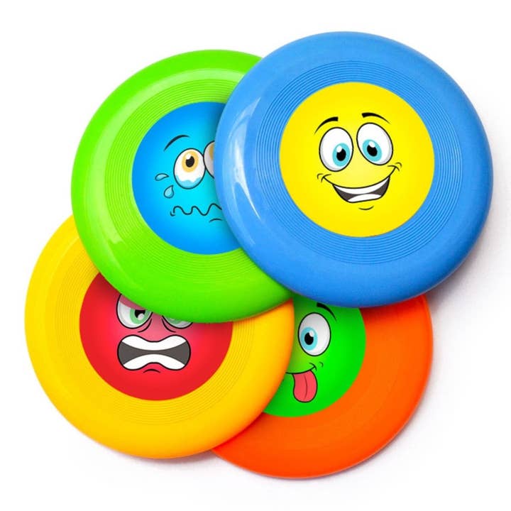 Kids Party Craft – wholesale Classic toy – Kids – Funny Faces Mini Frisbee